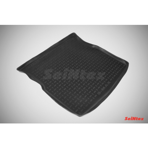 Коврик багажника Seintex FORD S-MAX 2006-2015 полимерный черный
