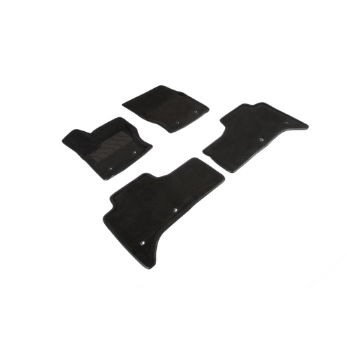 Коврики салона Seintex 3D LAND ROVER RR IV Rest. 2017-н.в. ворсовые черные комп 4 шт