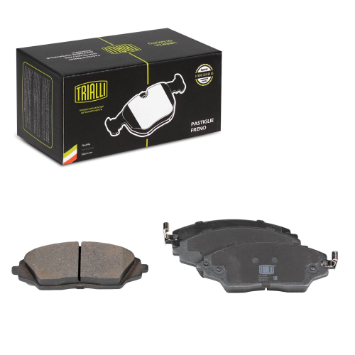 Колодка тормозная CHEVROLET Aveo T300 (11-)/Cobalt (14-) диск. передняя (TRIALLI)