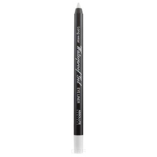 Absolute New York, Водостойкий гелевый карандаш для глаз Waterproof Gel Eye Liner (11 оттенков) White