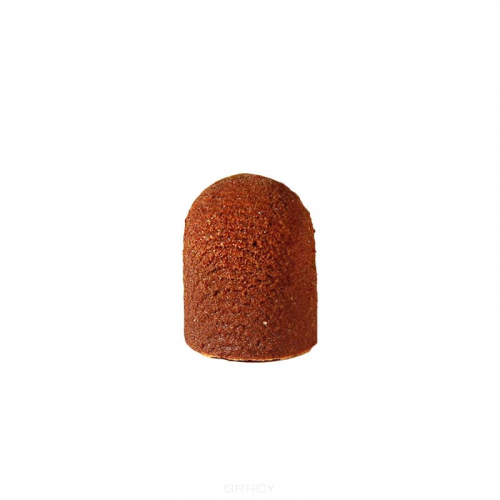 Planet Nails, Абразивный колпачок 10x15 мм 80 грит Планет Нейлс, 10 шт