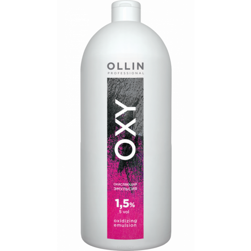 OLLIN Professional, Окисляющая эмульсия OLLIN OXY Oxidizing Emulsion 1,5% 5vol. Окисляющая эмульсия