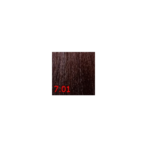 Kaaral, Крем-краска для волос Baco Permament Haircolor, 100 мл (106 оттенков) 7.01 натурально-пепельный блондин