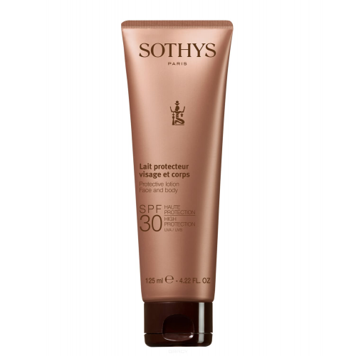 Sothys, Эмульсия SPF30 для чувствительной кожи лица и тела, 125 мл, Demo