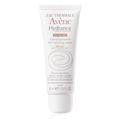 Avene, Увлажняющий защитный крем для сухой кожи UV20 Риш Hydrance, 40 мл