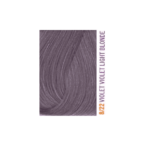 Lakme, Крем-краска для волос тонирующая Gloss, 60 мл (54 оттенка) 8/22 Светло-белокурый фиолетовый яркий