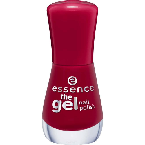 Essence, Лак для ногтей The Gel Nail, 8 мл (34 оттенка) №91, темно-красный