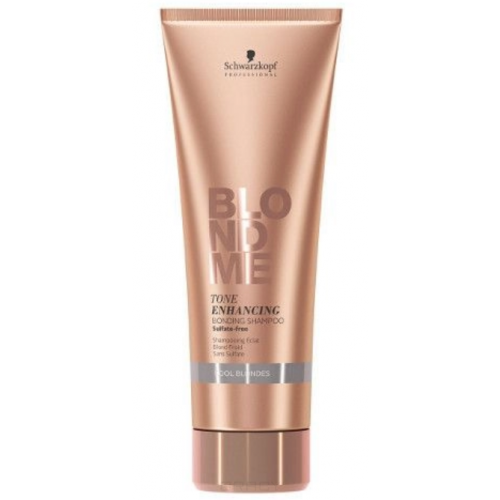 Schwarzkopf Professional, Бондинг-шампунь для поддержания холодных оттенков блонд BlondMe Tone Enhancing Bonding Shampoo Cool, 250 мл
