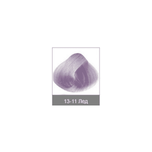 Nirvel, Суперосветляющий краситель Blond-U, 60 мл (6 оттенков) 13-11 Лед (суперосветлитель)