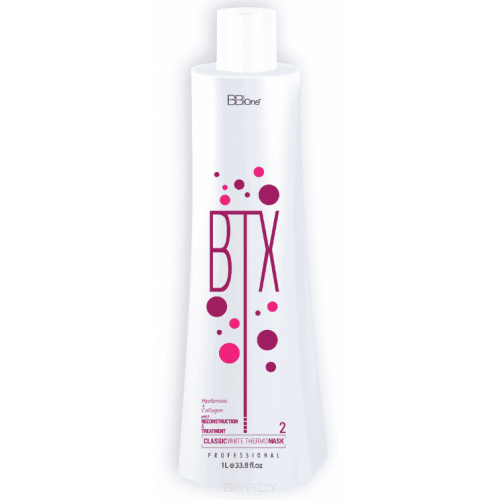 BB One, BTX Classic Ботокс для волос White pH=4,5 Шаг 2, 500 мл