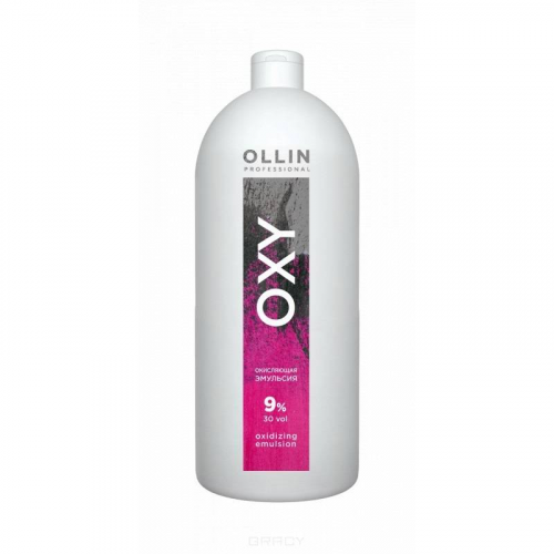OLLIN Professional, Окисляющая эмульсия OLLIN OXY Oxidizing Emulsion 9% 30vol. Окисляющая эмульсия