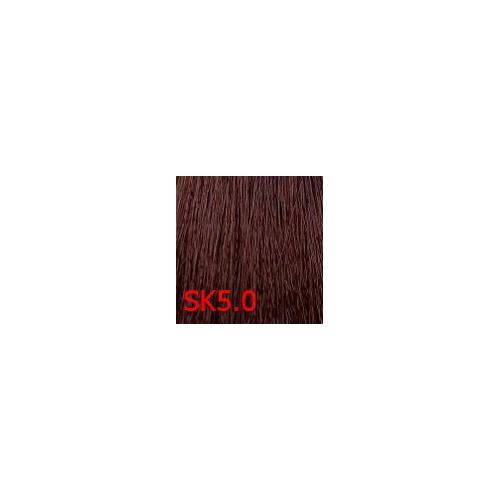 Kaaral, Крем-краска для волос Baco Permament Haircolor, 100 мл (106 оттенков) 5.0SK светлый каштан SilKera