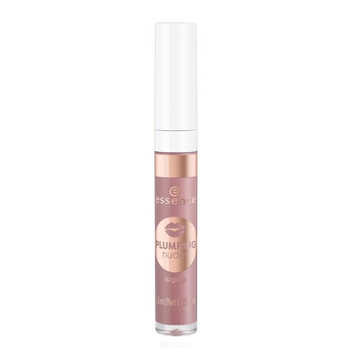 Essence, Блеск для губ Plumping Nudes Lipgloss, 4.5 мл (7 тонов) №03, темно-розовый