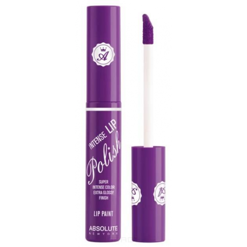 Absolute New York, Помада-блеск для губ Lip Polish с насыщенным цветом (15 тонов) Purple Crush