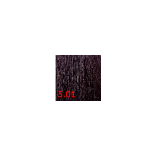 Kaaral, Крем-краска для волос Baco Permament Haircolor, 100 мл (106 оттенков) 5.01 натурально-пепельный светлый каштан