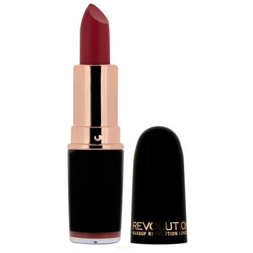 MakeUp Revolution, Помада для губ Iconic Pro Lipstick, 3.2 гр (9 оттенков) Duel Matte