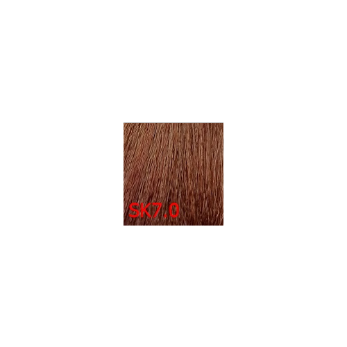 Kaaral, Крем-краска для волос Baco Permament Haircolor, 100 мл (106 оттенков) 7.0SK блондин SilKera