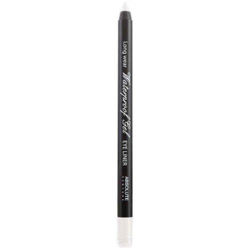 Absolute New York, Водостойкий гелевый карандаш для глаз Waterproof Gel Eye Liner (11 оттенков) Pearl