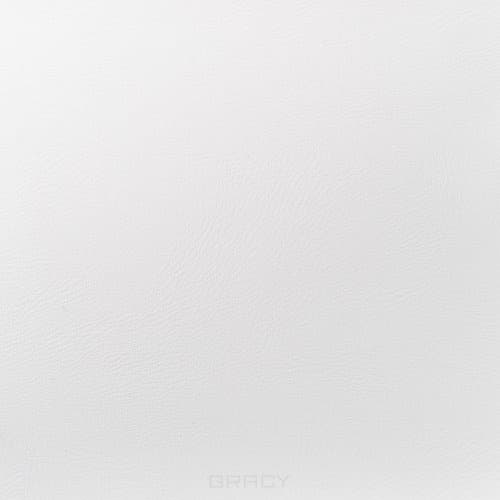 Имидж Мастер, Пуф для салона красоты со спинкой Диалог Модуль №1 (48 цветов) Белый 9001