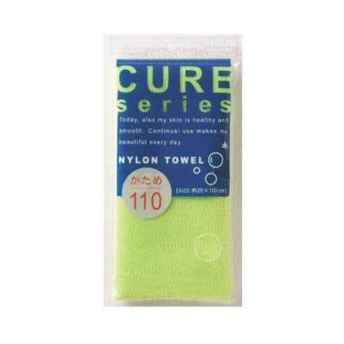 Oh:e, Мочалка для тела жесткая (зеленая) Cure Nylon Towel Regular (Green)