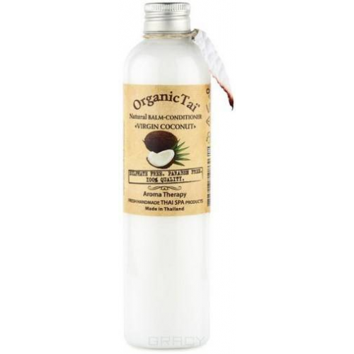 Organic Tai, Натуральный бальзам-кондиционер Natural Balm-Conditioner "Virgin Coconut", 260 мл