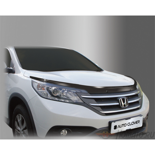 Дефлектор капота черный Autoclover «Корея» для Honda CR-V 4 2012+/2015+