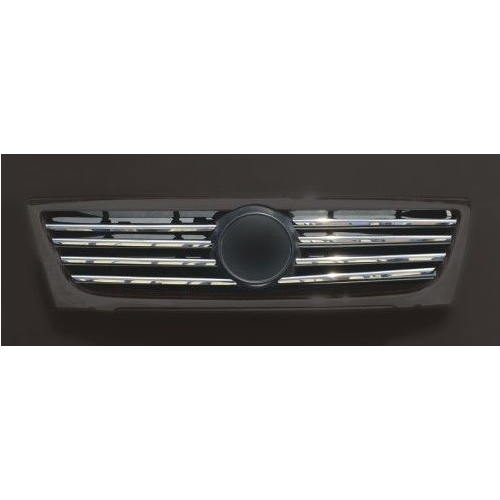 Накладка на решетку радиатора, нерж., 8 частей для VW Passat «B6»