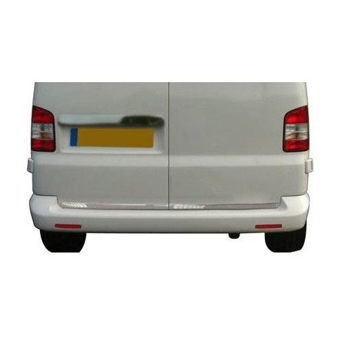 Накладка на нижнюю кромку 2-дверного багажника, нерж., 2 части для VW T5 "03-/"10-