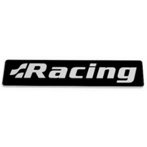 Шильд "Racing" Универсальный, Самоклеящейся, Цвет: Черный, 1 шт. «110mm*24mm»