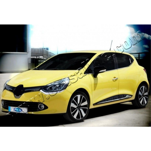 Нижние молдинги стекол, нерж., 8 частей «HB 5D» для RENAULT Clio IV "13-
