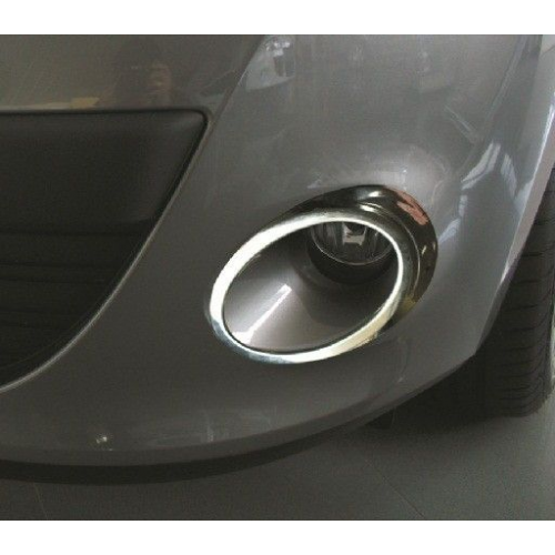 Окантовки противотуманных фар в бампер, нерж. «HB&SD» для RENAULT Megan III