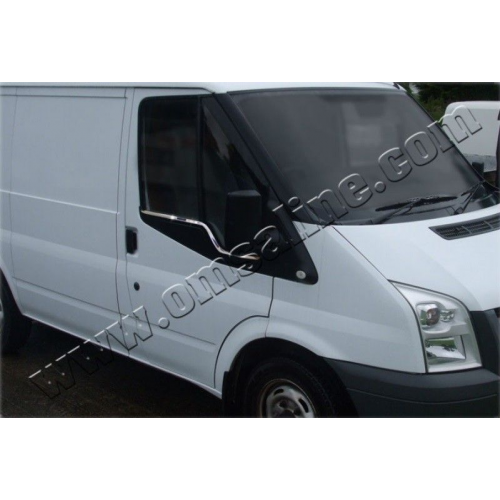 Нижние молдинги стекол, нерж., 2 части для FORD Transit