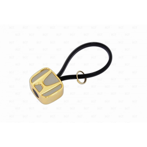 Брелок с металлическим логотипом Honda «Gold»
