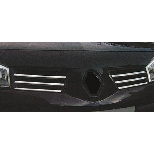Накладка на решетку радиатора, нерж., 6 частей «HB&SD» для RENAULT Megan II