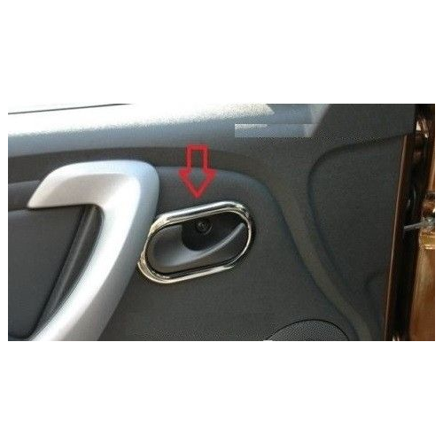 Накладки под ручки внутренней двери, нерж., 4 двери для RENAULT Duster