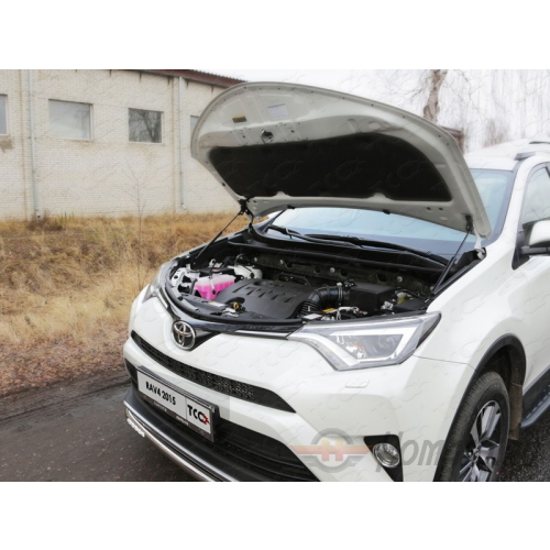 Упор капота (комплект) для TOYOTA RAV4 2015+