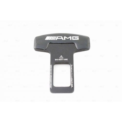 Обманка ремня безопасности "AMG" для Mercedes, Цвет: Черный матовый «1 шт.»