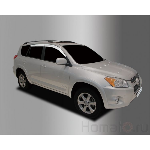 Хром дефлекторы окон Autoclover «Корея» для TOYOTA RAV 4 2006-2012