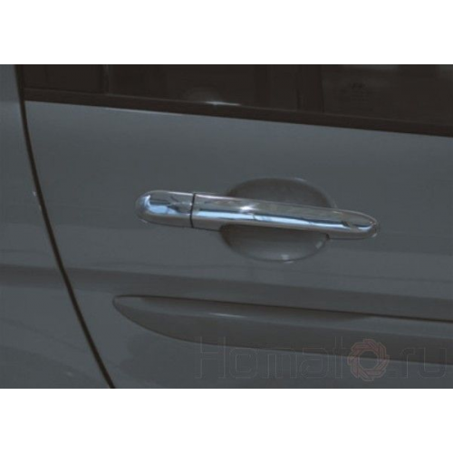Накладки на дверные ручки, нерж., 2 двери «HB 3D» для HYUNDAI i20