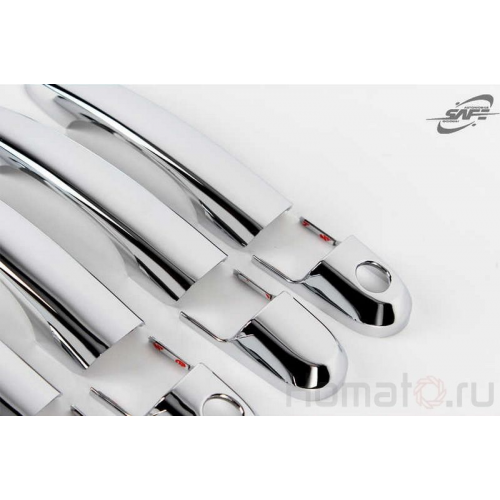 Накладки ручек дверей «хром» Autocarkd для Hyundai Tucson 2004-2008