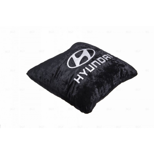 Подушка в салон автомобиля "Hyundai", Цвет: Черный