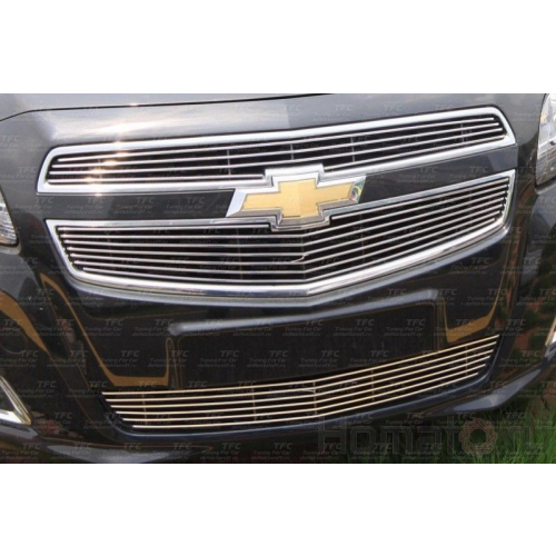 Решетки радиатора Chevrolet Malibu VIII - ВЕРХ и СЕРЕДИНА и НИЗ