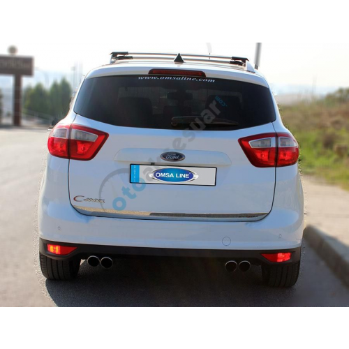 Накладка на нижнюю кромку крышки багажника, нерж., 1 часть для FORD C-Max "10-