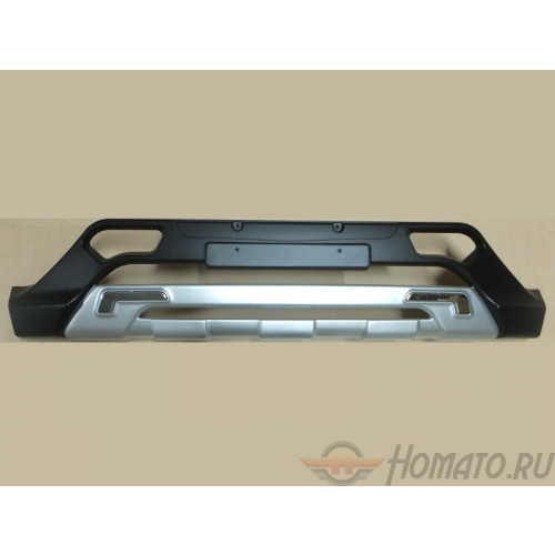 Накладка на передний бампер для Hyundai ix35 2010+/2014+