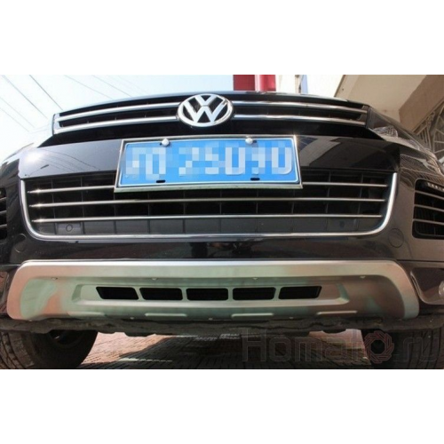 Накладка на передний и задний бампер для VW Touareg "10- вар.2