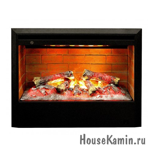 Электрокамин 3D Helios 26 RealFlame с реалистичным эффектом живого огня 3D и пультом ДУ