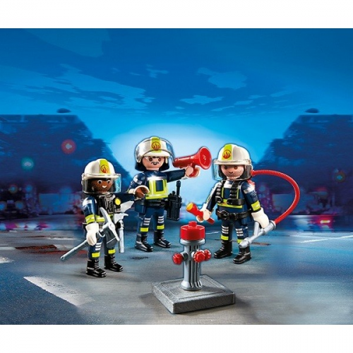 Playmobil City Action 5366 Конструктор Плеймобил Пожарная служба Команда пожарников