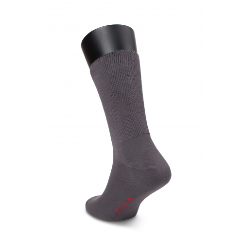Комплект серых медицинских мужских носков (5 шт.) из хлопка Аvani 4М-177