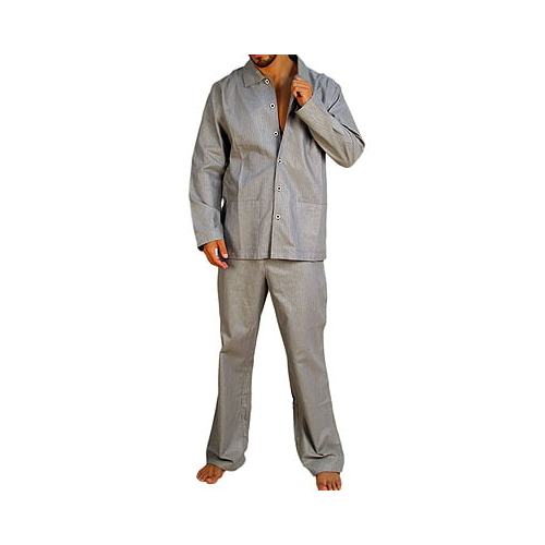 Классическая мужская пижама из хлопка HOM Stripe Light 64712cM013