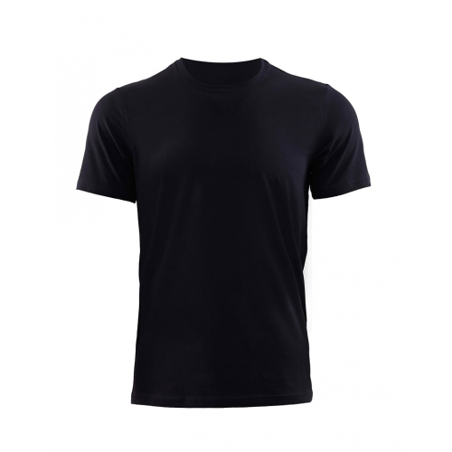 Приталенная мужская футболка черного цвета BlackSpade AURA b9506 черный